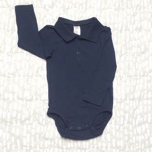 $4 BUNDLED ~ Like-new H&M polo bodysuit baby boy